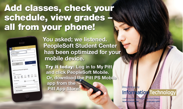 PeopleSoft Mobile PeopleSoft Mobile