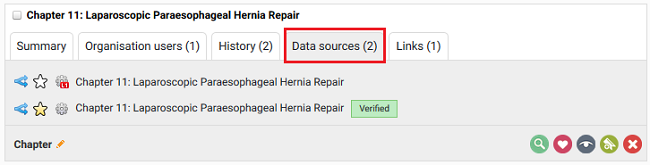 Data Sources Tab