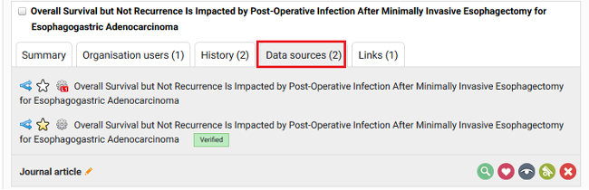 Data Sources Tab