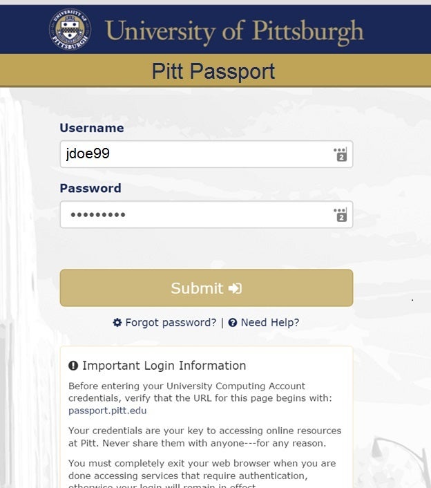 My Pitt Login Page Will Change to Pitt Passport on June 18 University