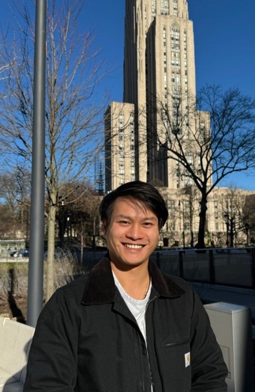 Kevin Fung is now a senior at Pitt (SCI, 2024)