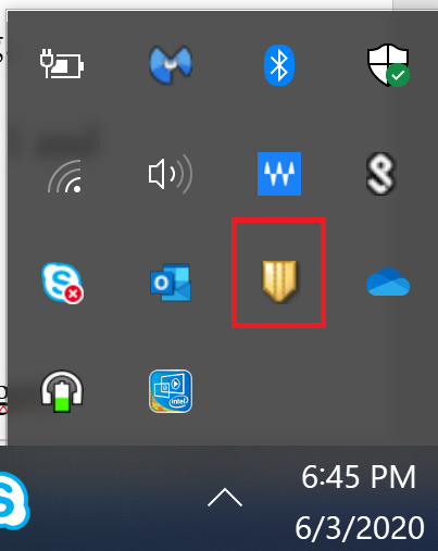 disable symantec endpoint protection system tray icon