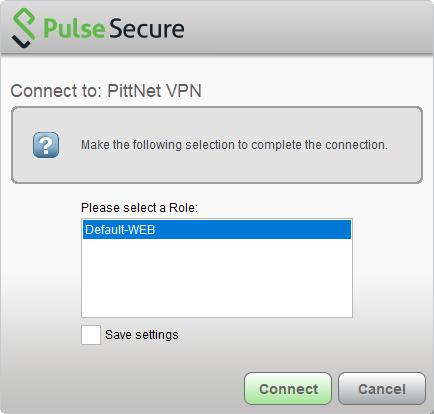 pulse secure stuck on connecting