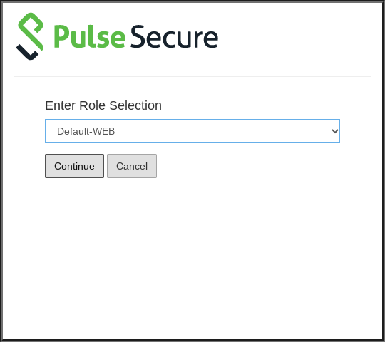 pulse secure client logs off