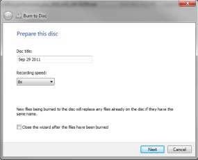 Office 2013 Burn to Disc Application