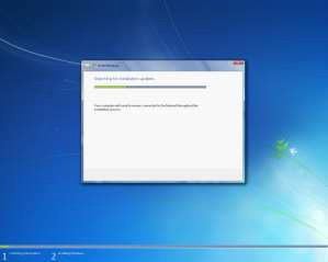 Tangkapan layar instalasi Windows 7 4
