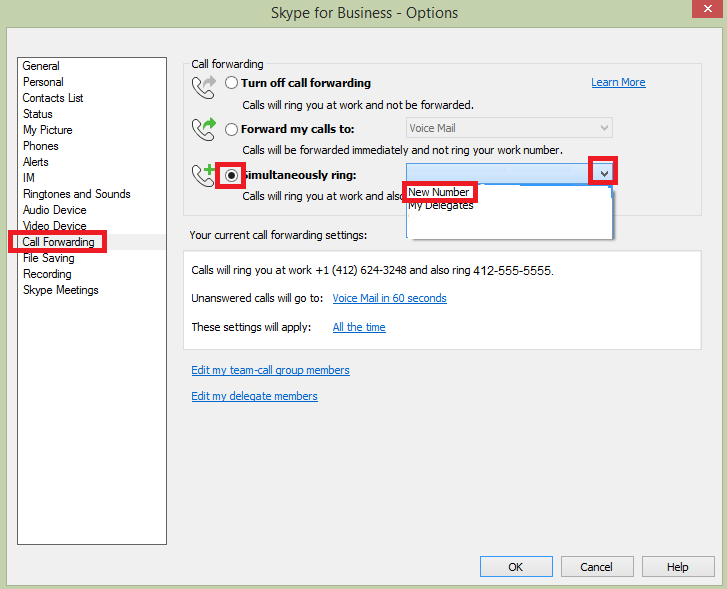 Skype For Business Phones Simultaneously Ring Your Smartphone Information Technology University Of Pittsburgh